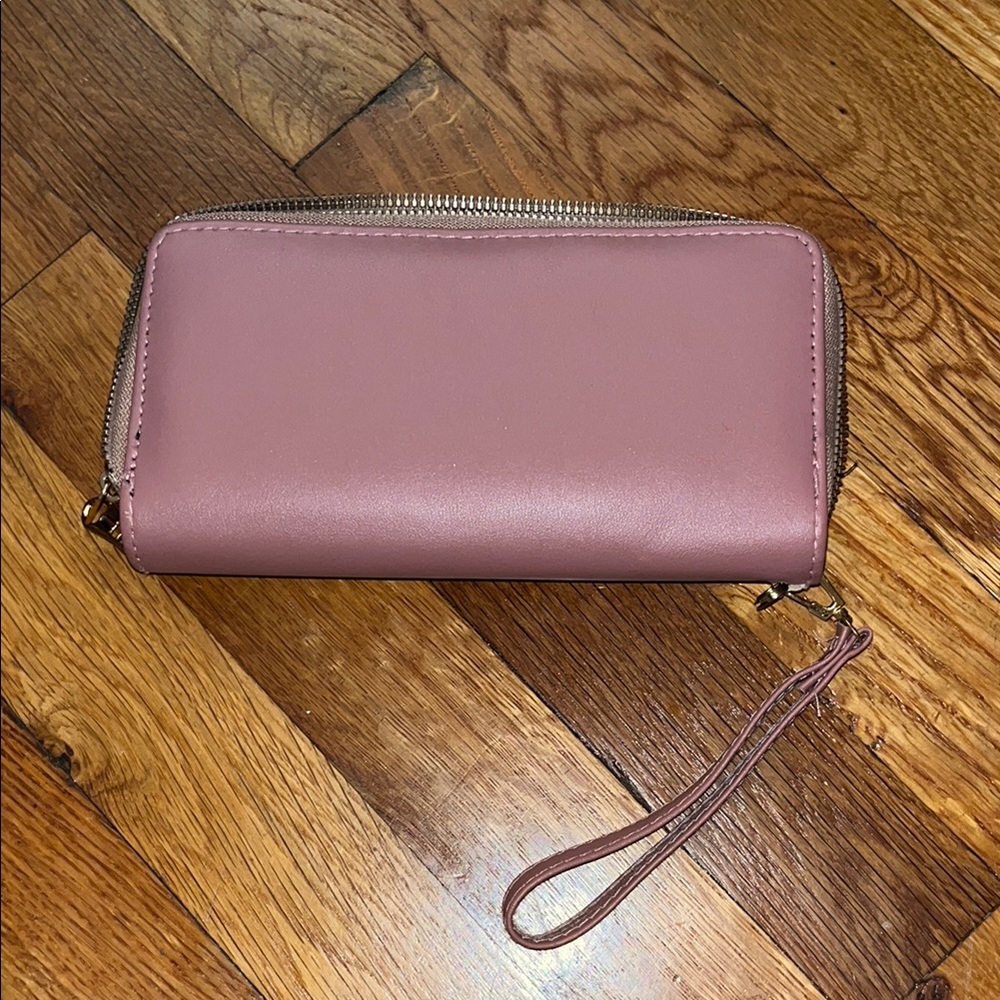 Pink Heart Pattern Wallet - Picture 2 of 2